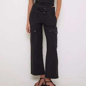 FREE PEOPLE We The Free Park Ave Pants. Casual Cargo Utility Style Pants.